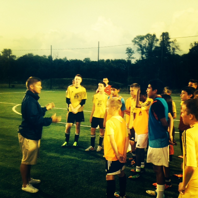 U14 US National Team Coach attends USSDA Training sessions